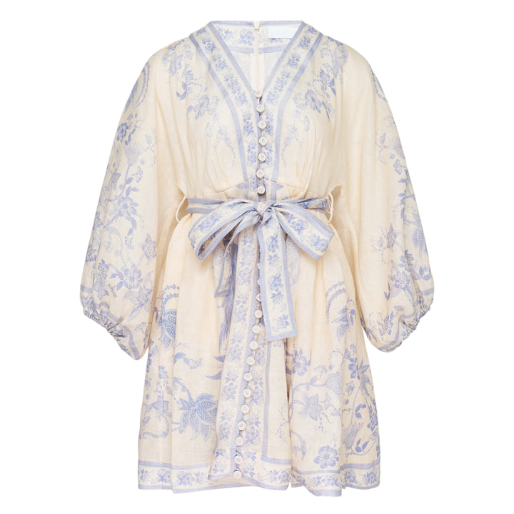 Indra Plunge Mini Dress