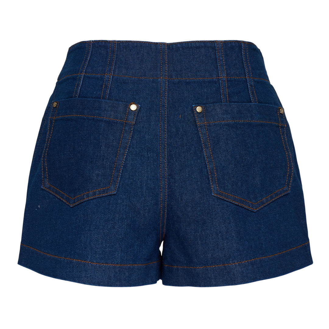 ZIMMERMANN Aster Denim Short – Available at Club 21, Official Retailer in Singapore, Malaysia & Thailand with Global Shipping Online