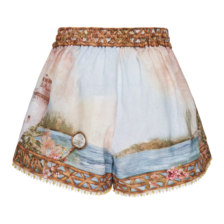 ZIMMERMANN Mahon Relaxed Short – Available at Club 21, Official Retailer in Singapore, Malaysia & Thailand with Global Shipping Online