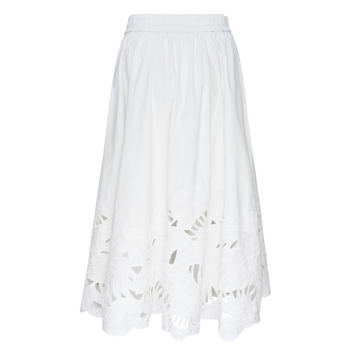 Mahon Embroidered Midi Skirt