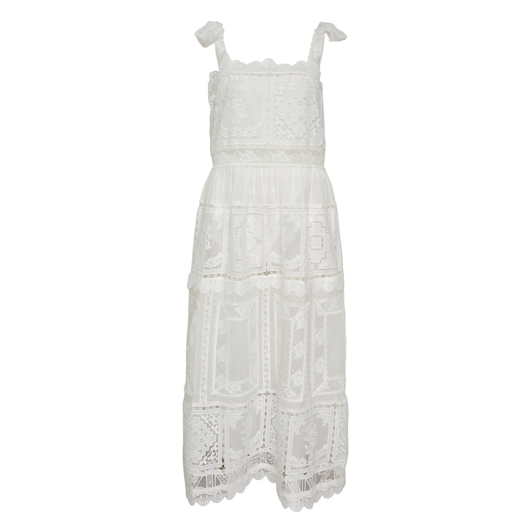 ZIMMERMANN Aster Lace Trim Slip Dress – Available at Club 21, Official Retailer in Singapore, Malaysia & Thailand with Global Shipping Online