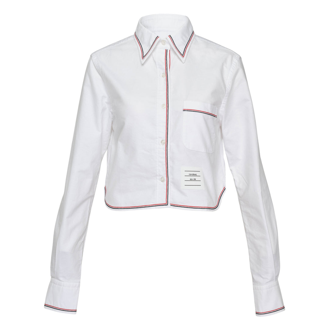Long Sleeve Cropped Shirt
