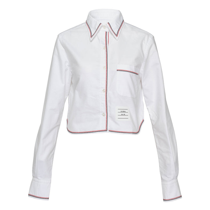 Long Sleeve Cropped Shirt