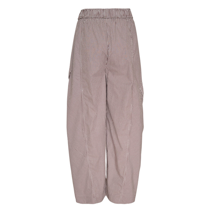 Check Cotton Cargo Pants