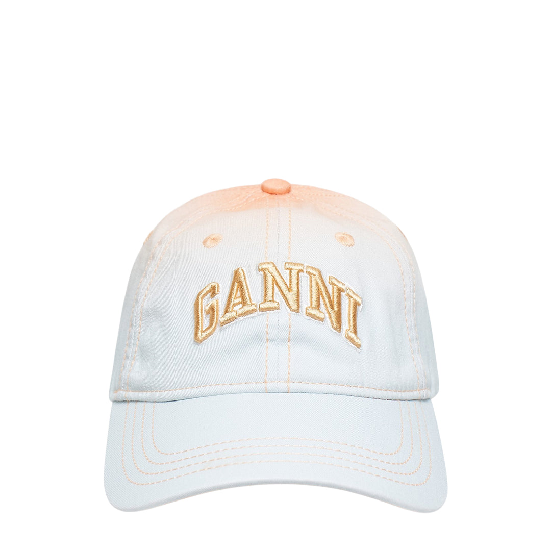 Printed Ombre Cotton Canvas Cap
