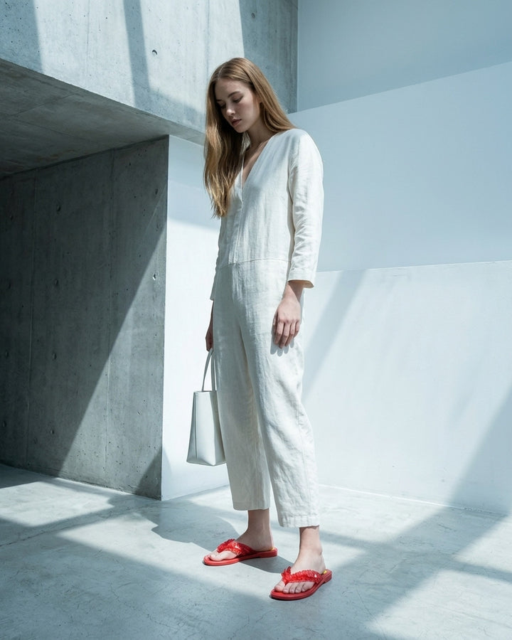 Ruffle Flip Flops | Ganni | Club21 - lifestyle