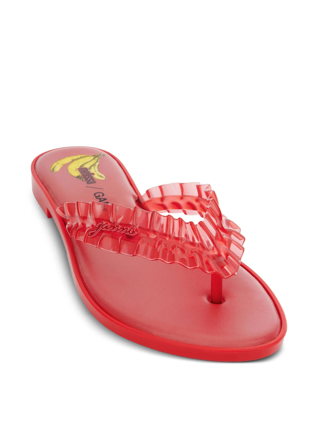 Ruffle Flip Flops