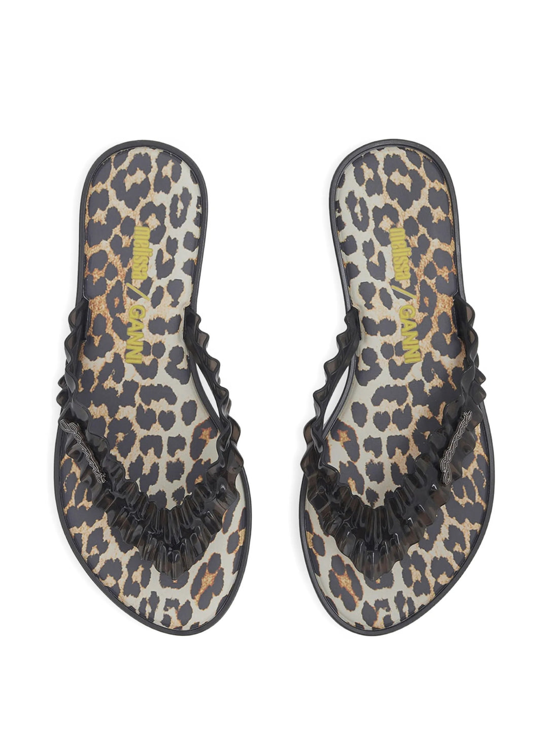Ruffle Flip Flops