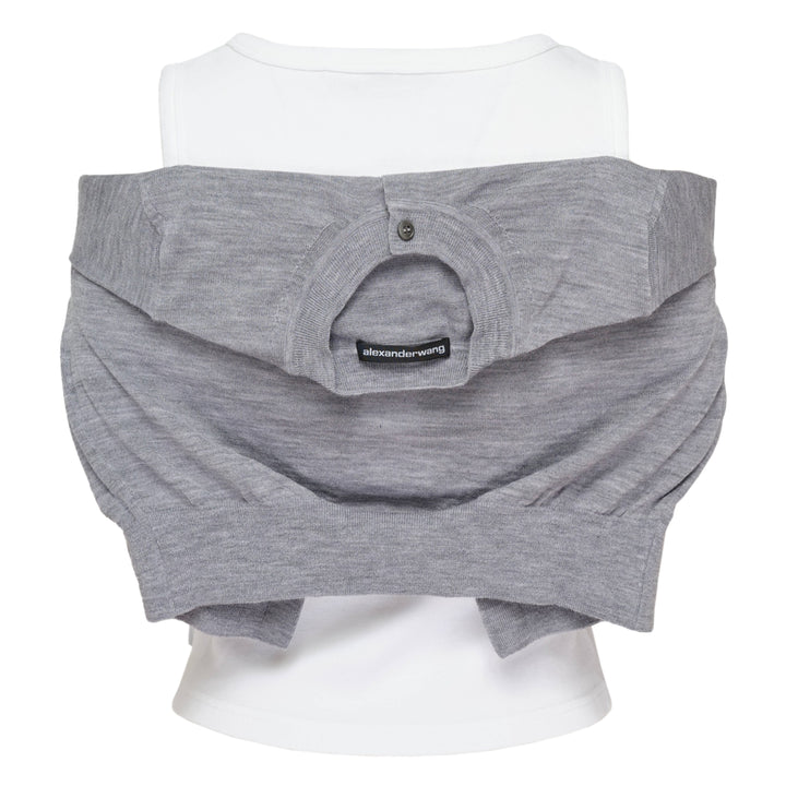Pre-Styled Draped Tank Top