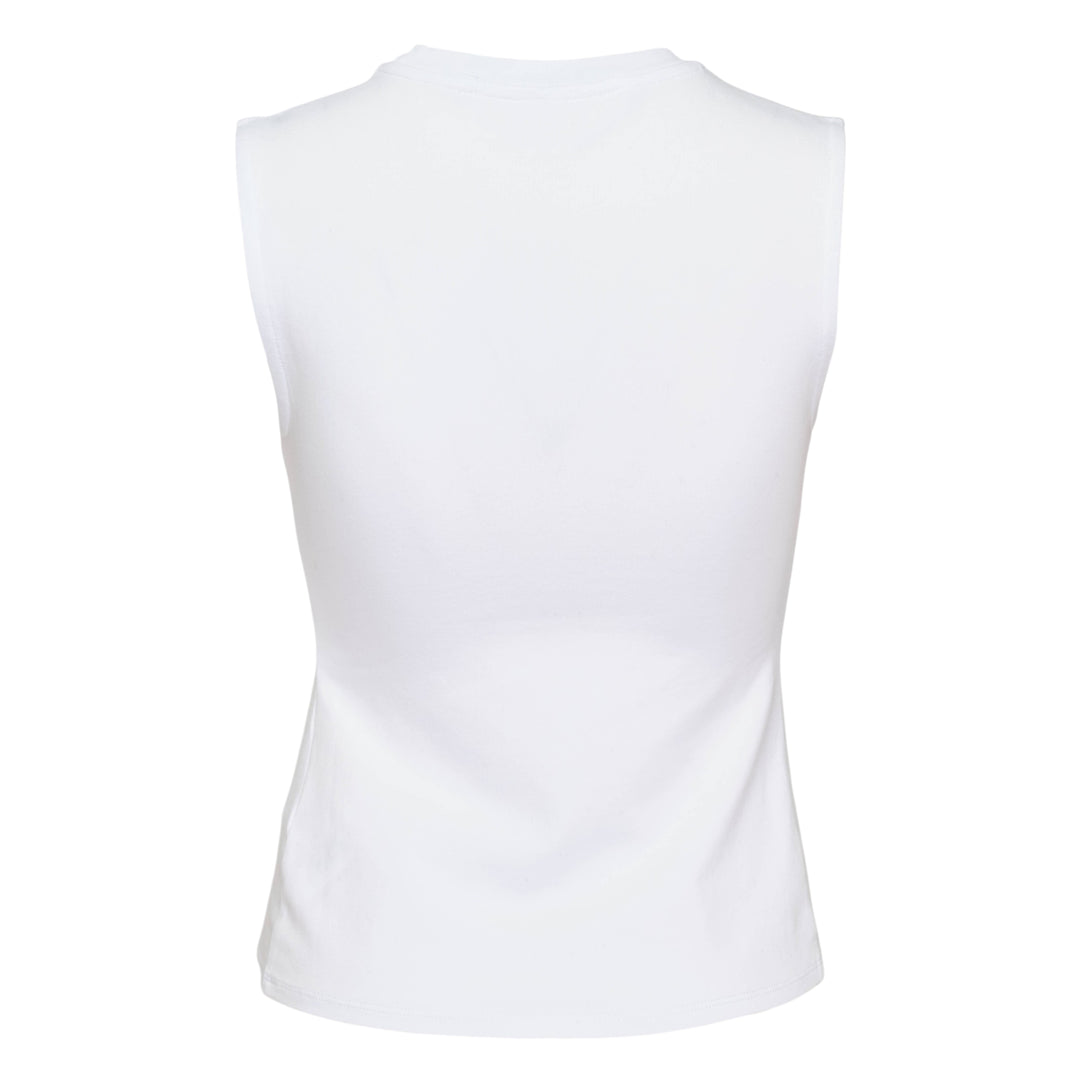 Fitted Logo Print Tank