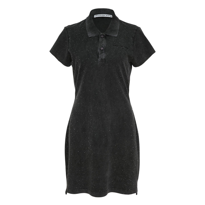 Shrunken Mini Polo Dress