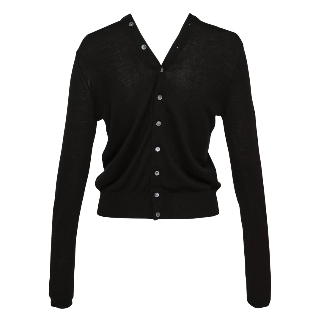 Long Sleeve Continuous Placket Cardigan