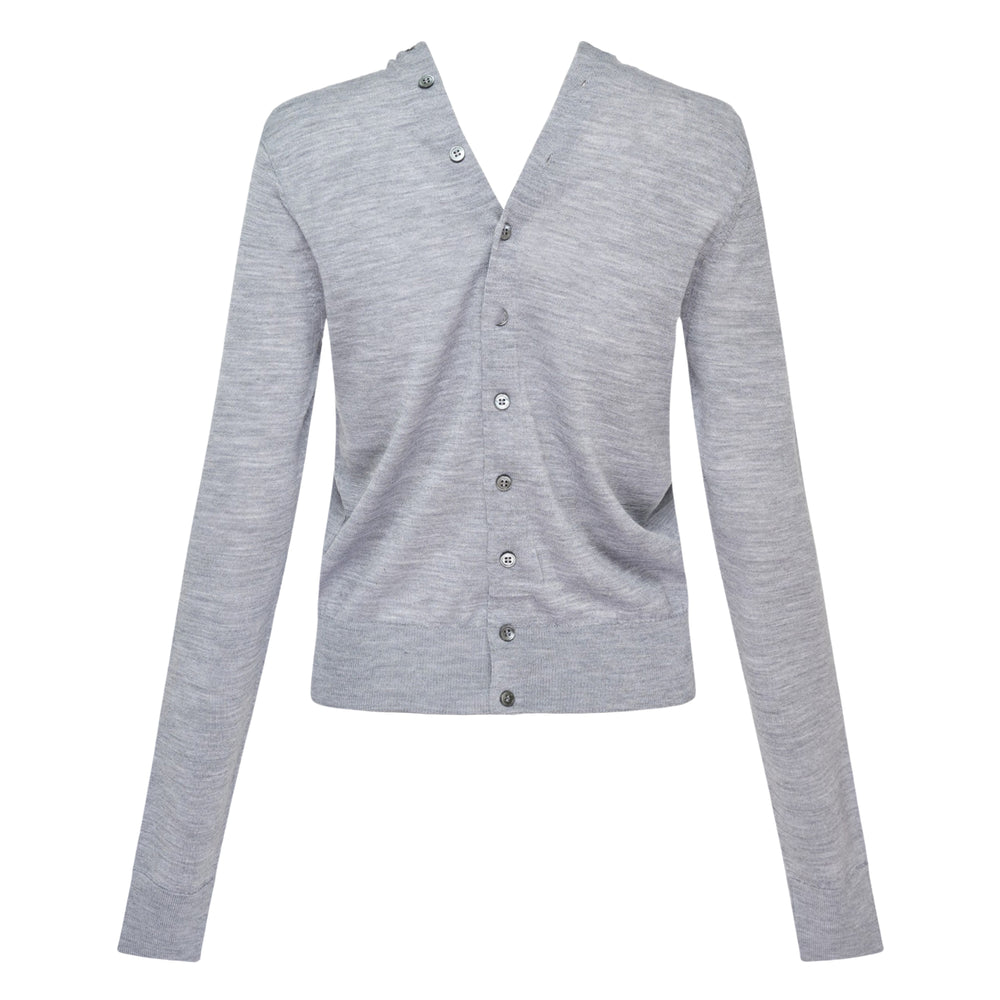 Alexander Wang Long Sleeve Continuous Placket Cardigan - view 2