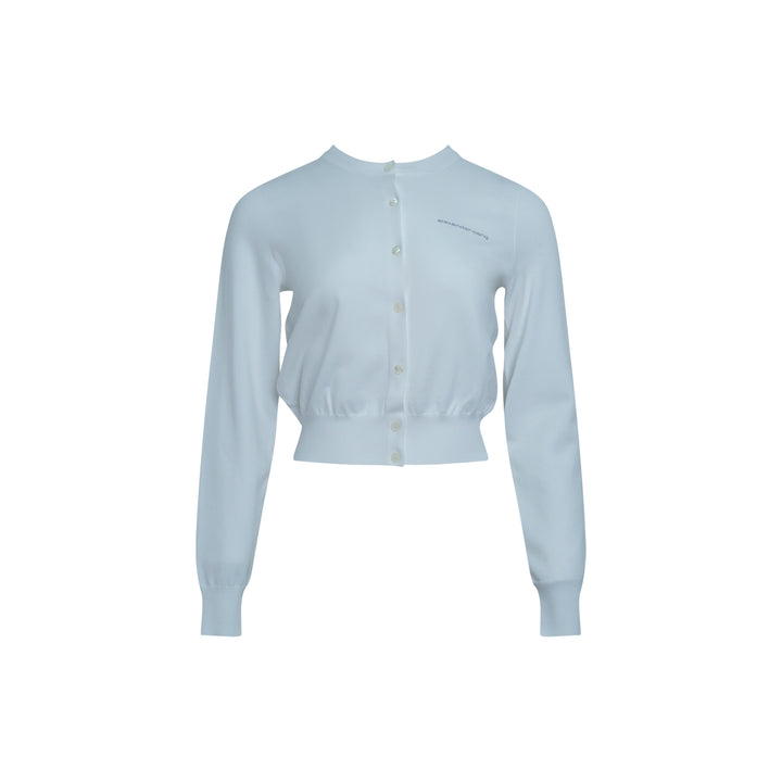 Long Sleeve Crewneck Hotfix Cardigan