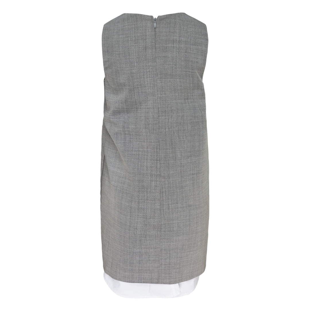 Shift Mini Dress With Zipper