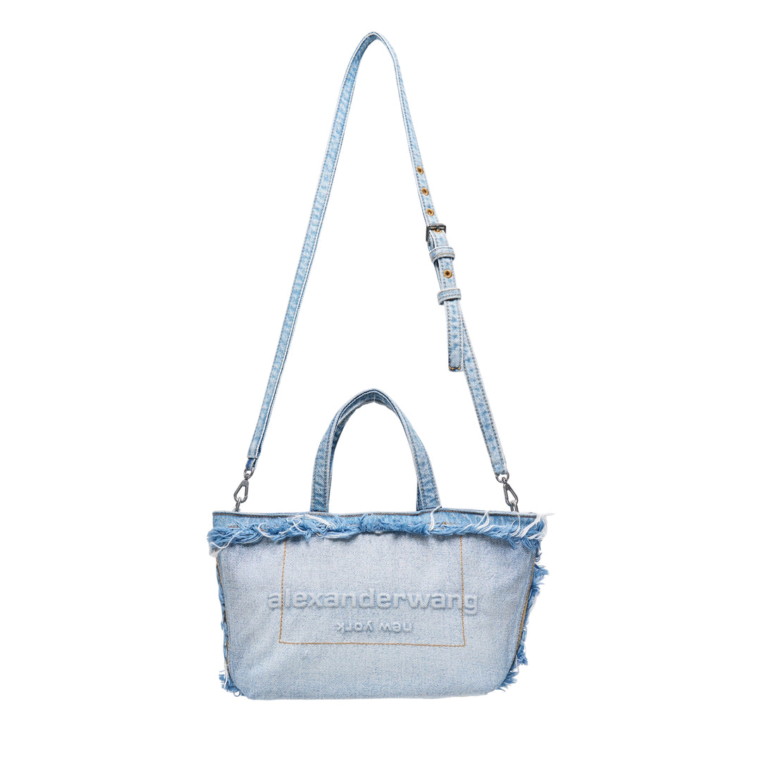 Punch Small Frayed Tote