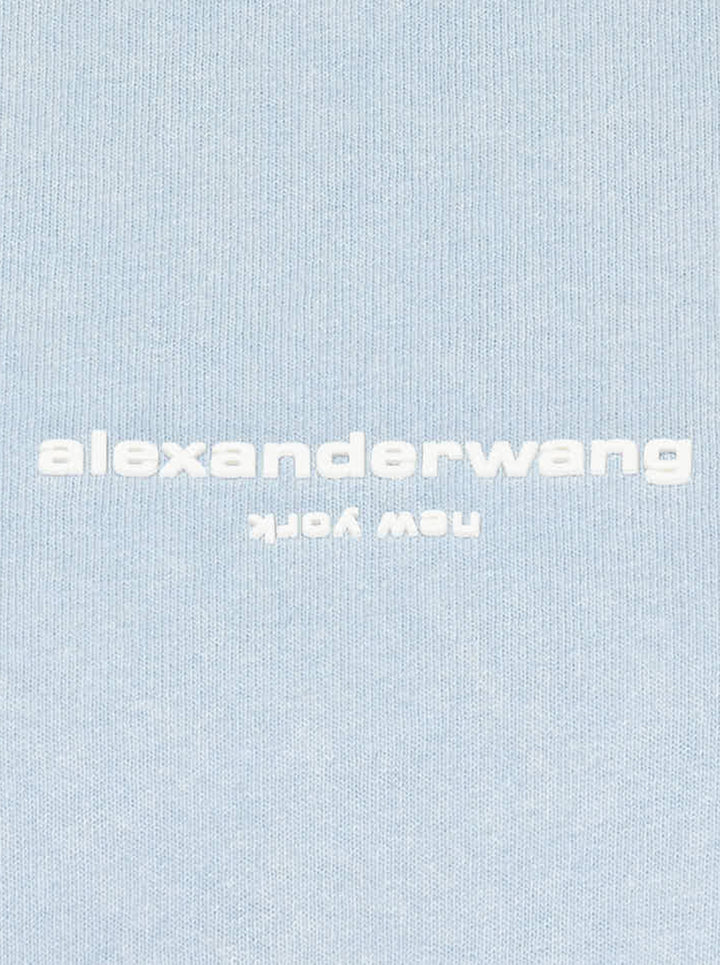 Alexander Wang Logo Print Short Sleeve Tee - view 3