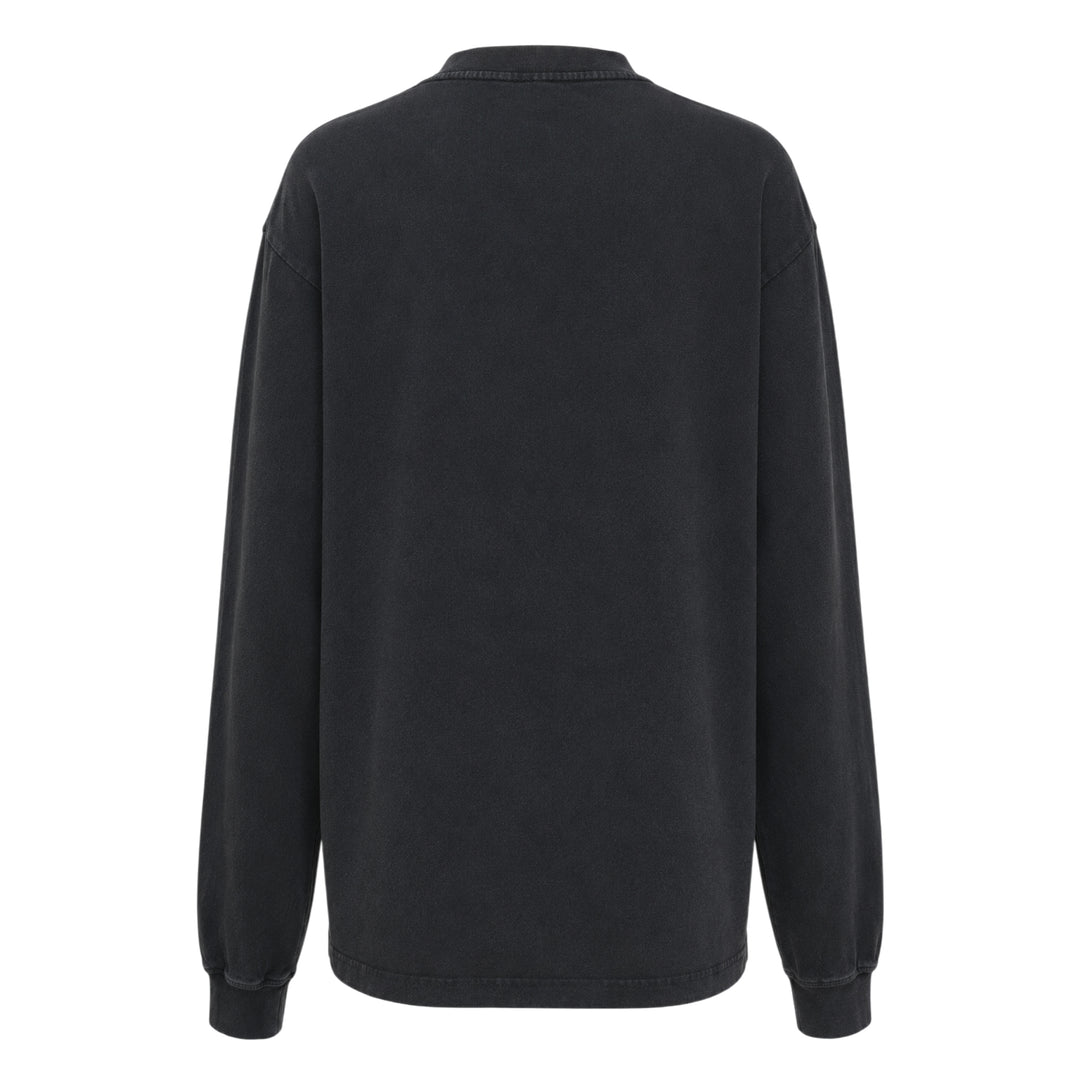 Long Sleeve Logo Print Tee