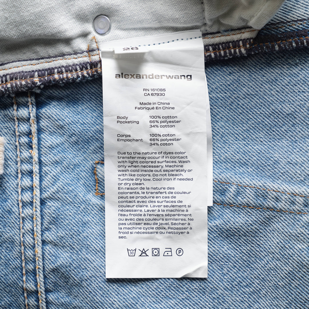 Inverted Mid Rise Shorts