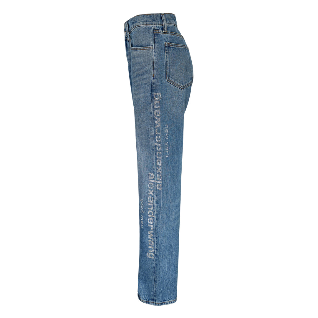 EZ Hotfix Mirror Logo Jeans