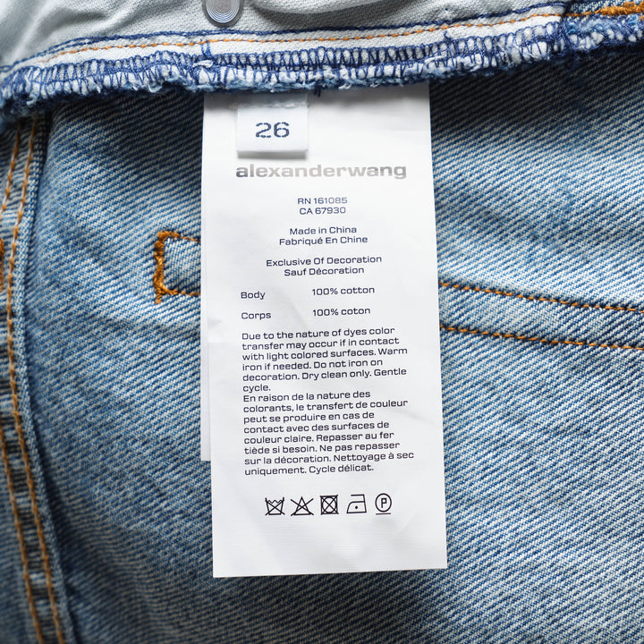 Relaxed Crystal Hotfix Shorts
