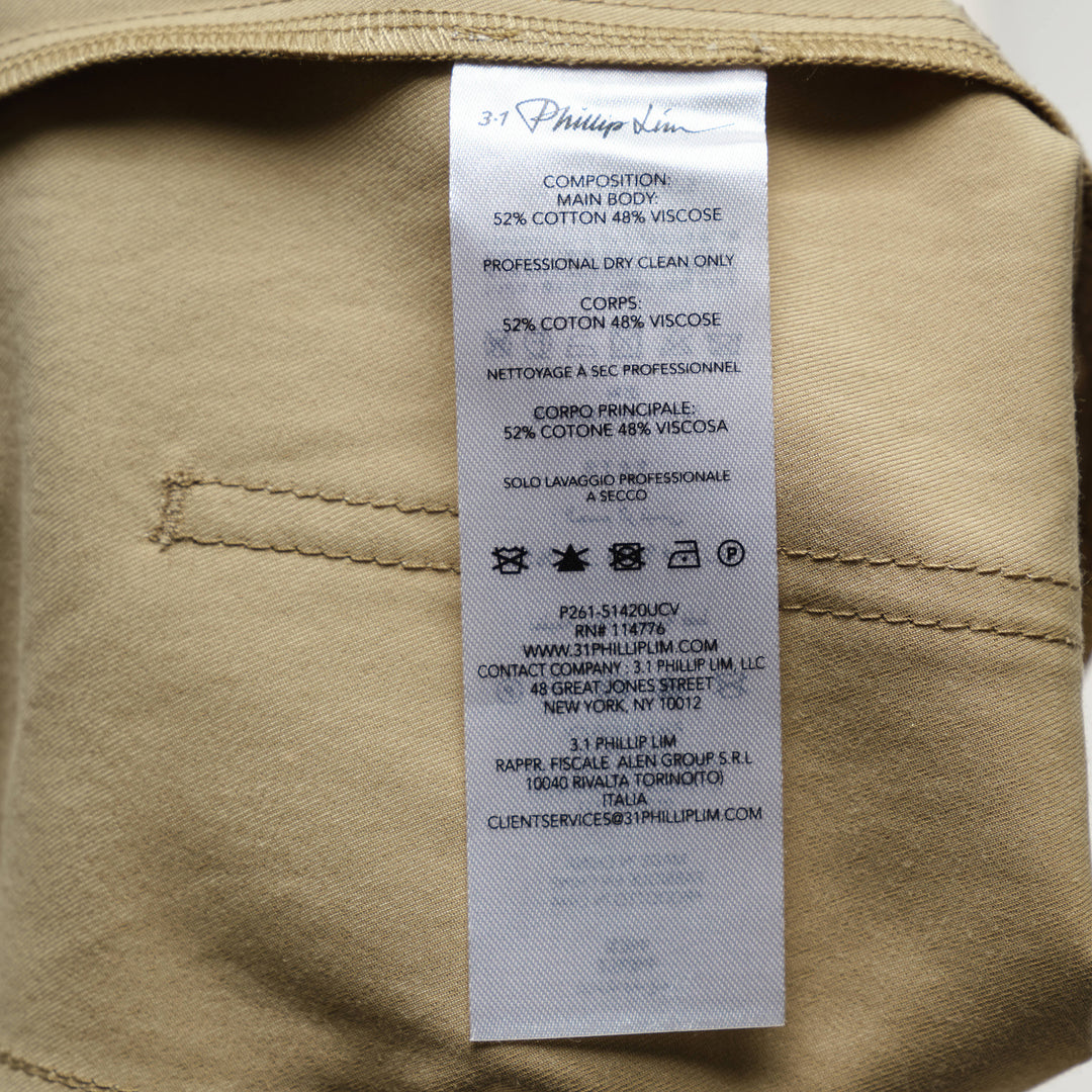 Curved Cargo Utility Pants