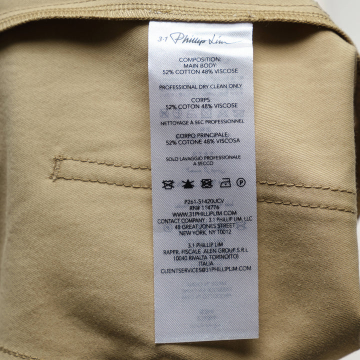 Curved Cargo Utility Pants
