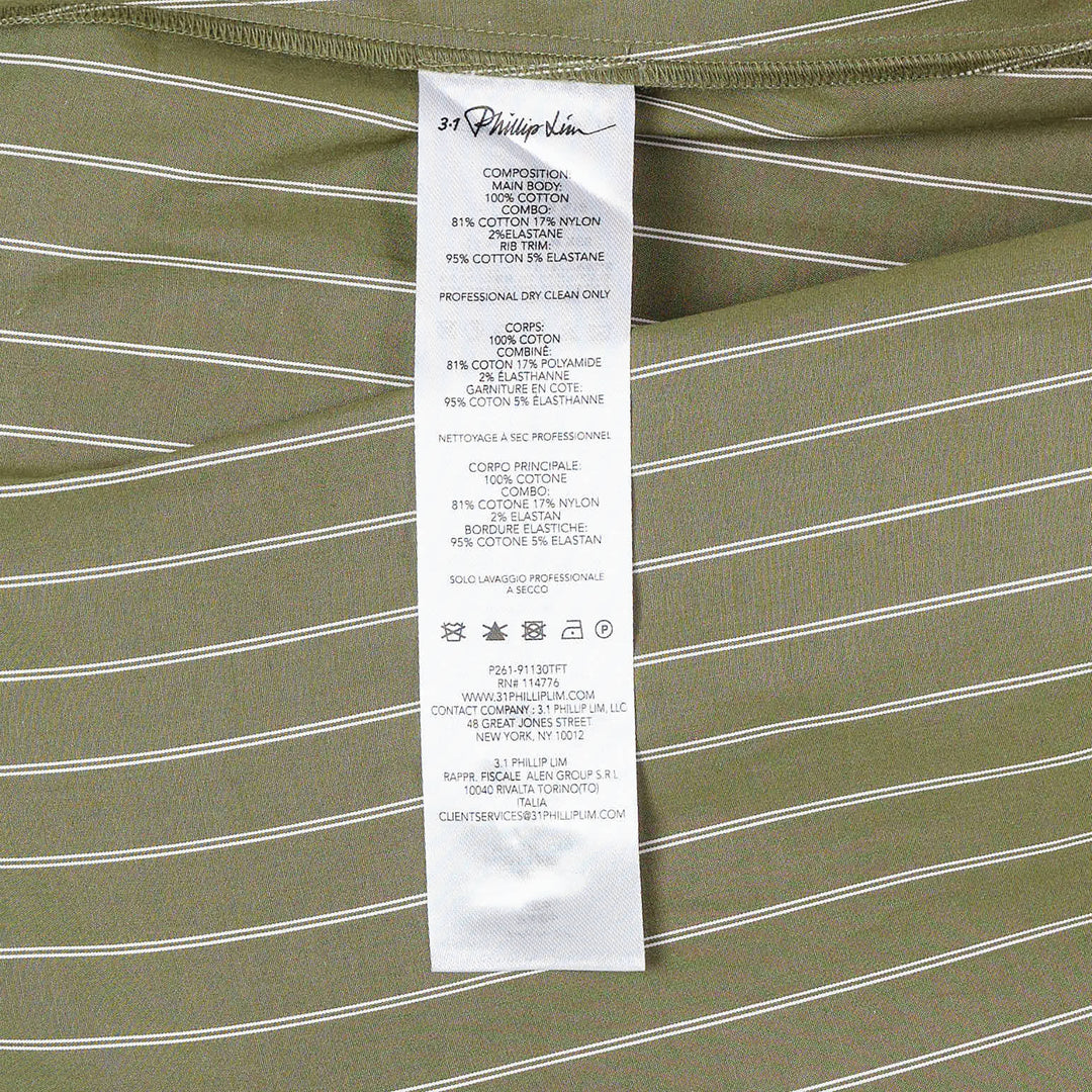 French Terry Stripe Dress