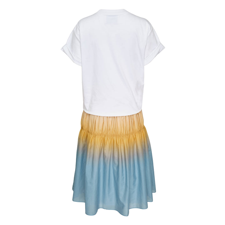 Ombré T-Shirt Combo Dress