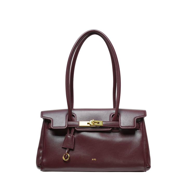 Yara Deep Burgundy Shoulder Bag