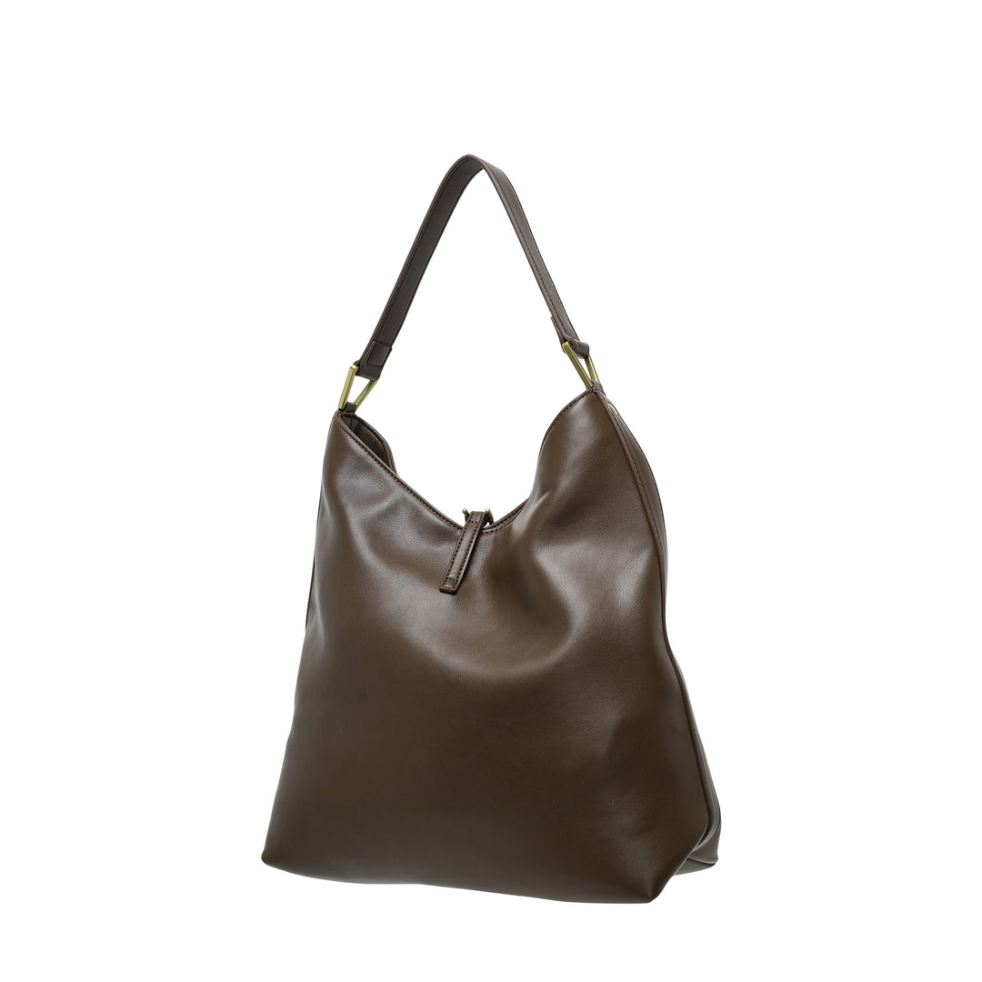 Aria Dark Brown Shoulder Bag