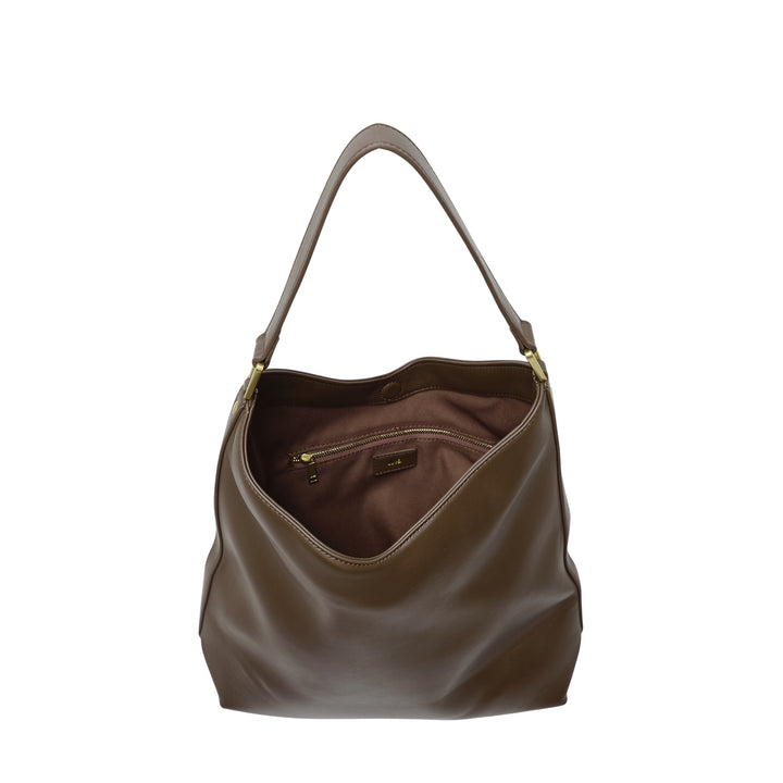 Aria Dark Brown Shoulder Bag