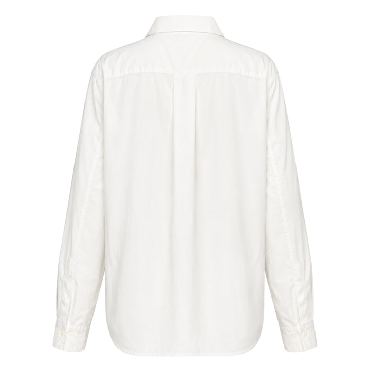 Long Sleeve Ruffle Bib Shirt