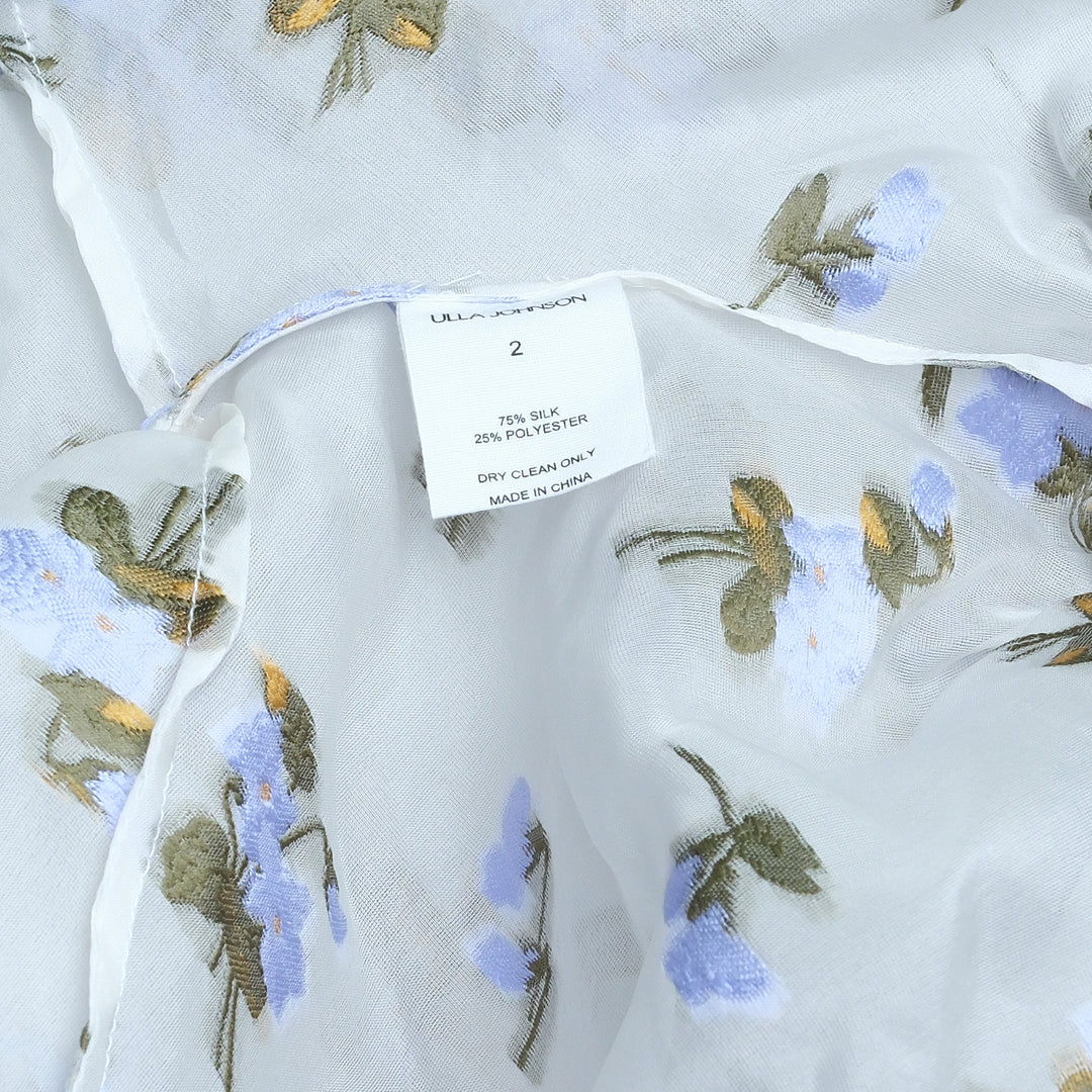Ondine Off-Shoulder Organza Top