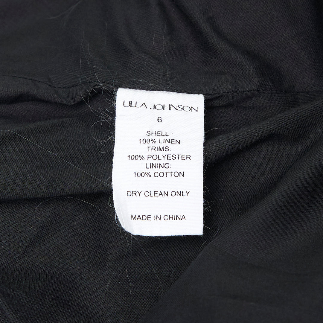 Fleur Linen Midi Skirt