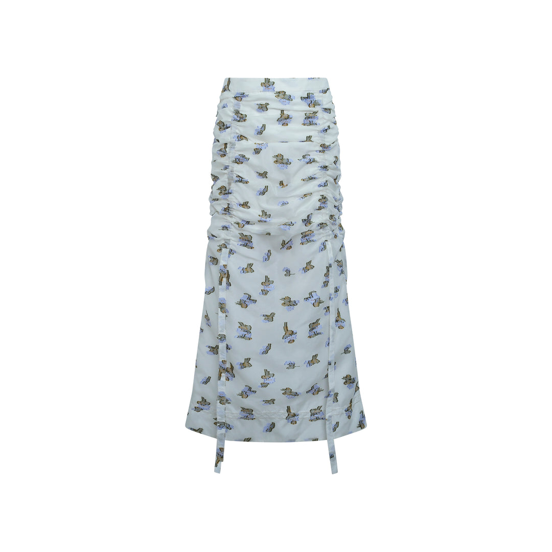 Liora Organza Midi Skirt