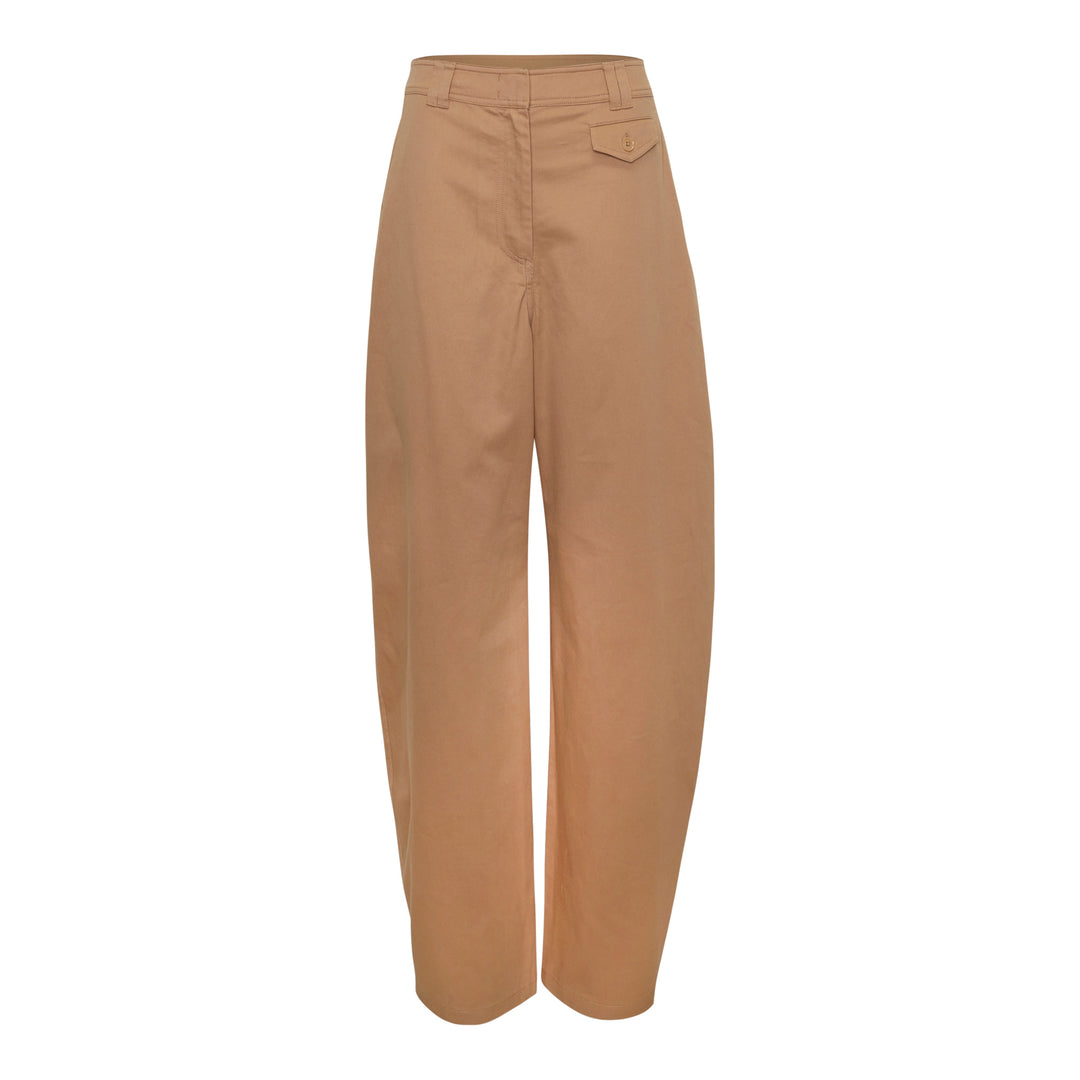 Laure Barrel Leg Trousers