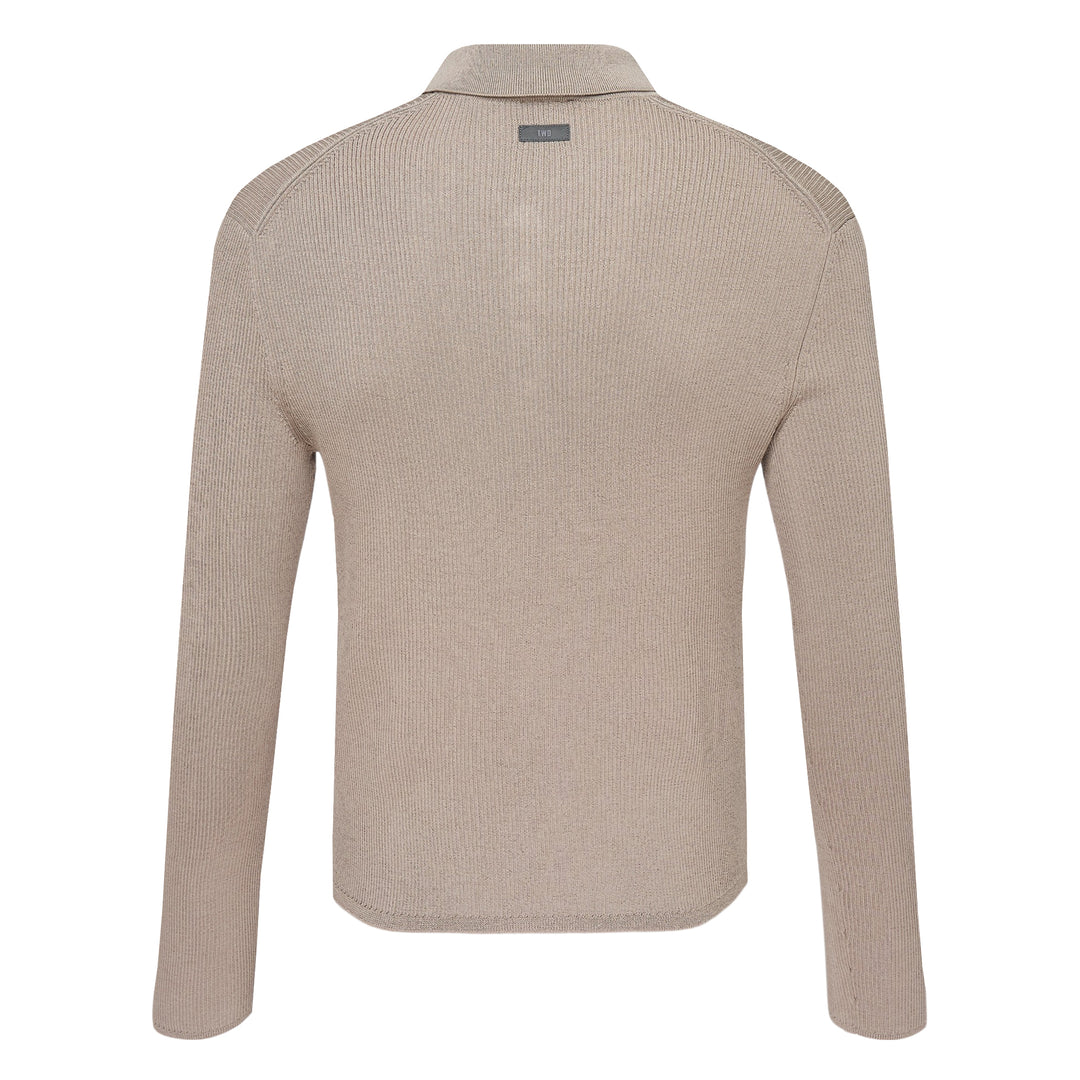 Knit Polo Top