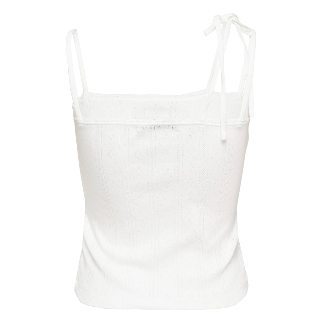 Eyelet Ribbon Detail Camisole