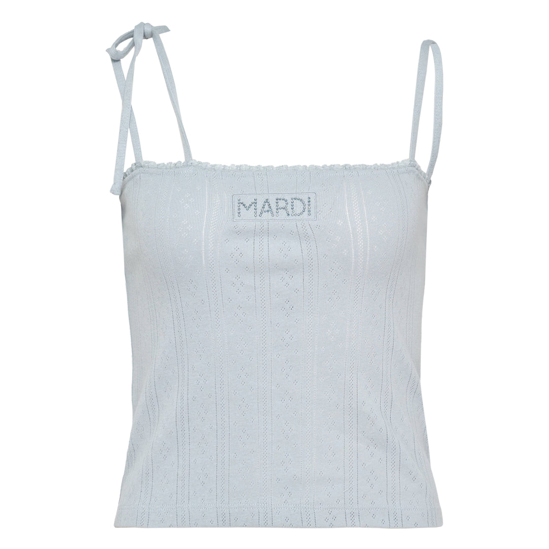 Eyelet Ribbon Detail Cami