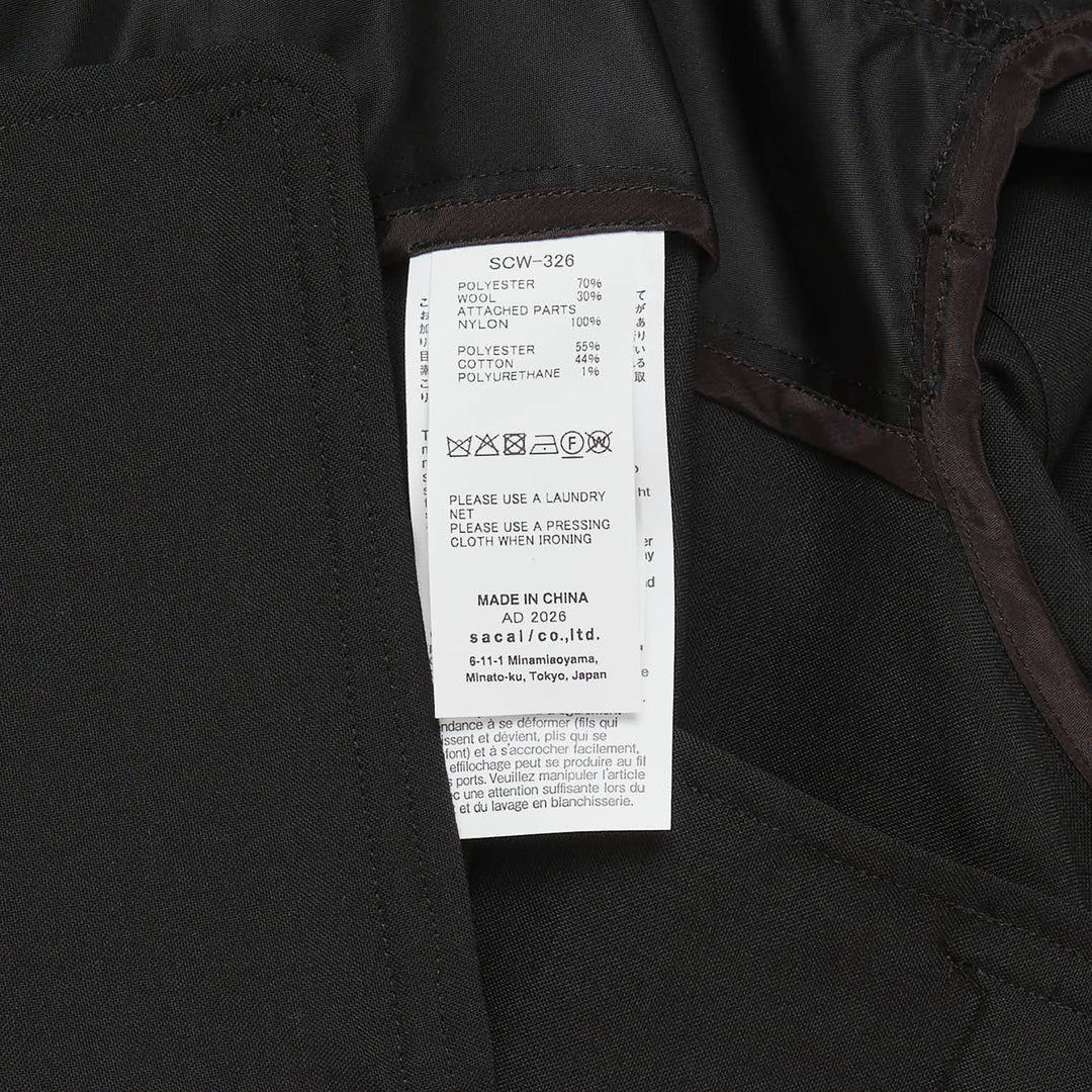 Suiting Pullover Top