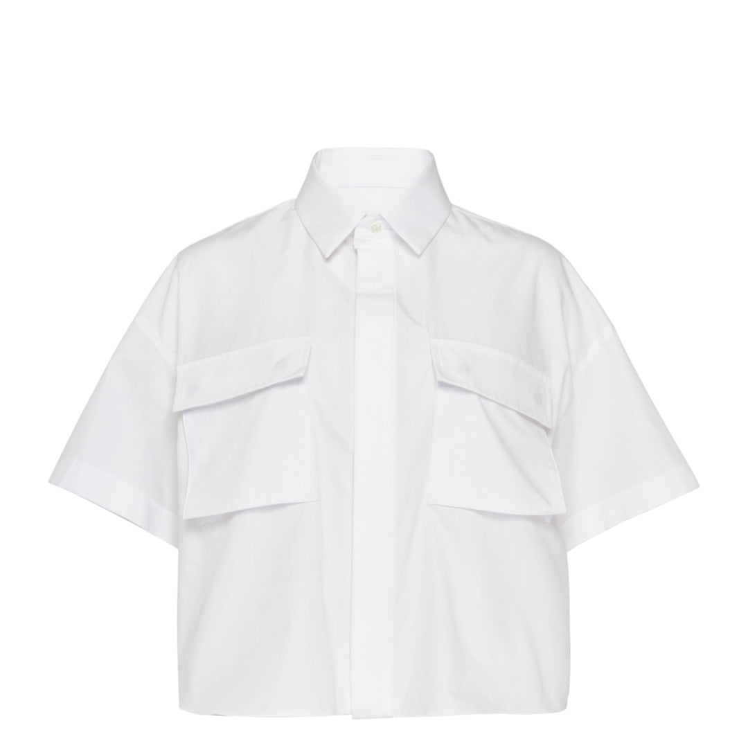 Cotton Poplin Short Sleeve Shirt