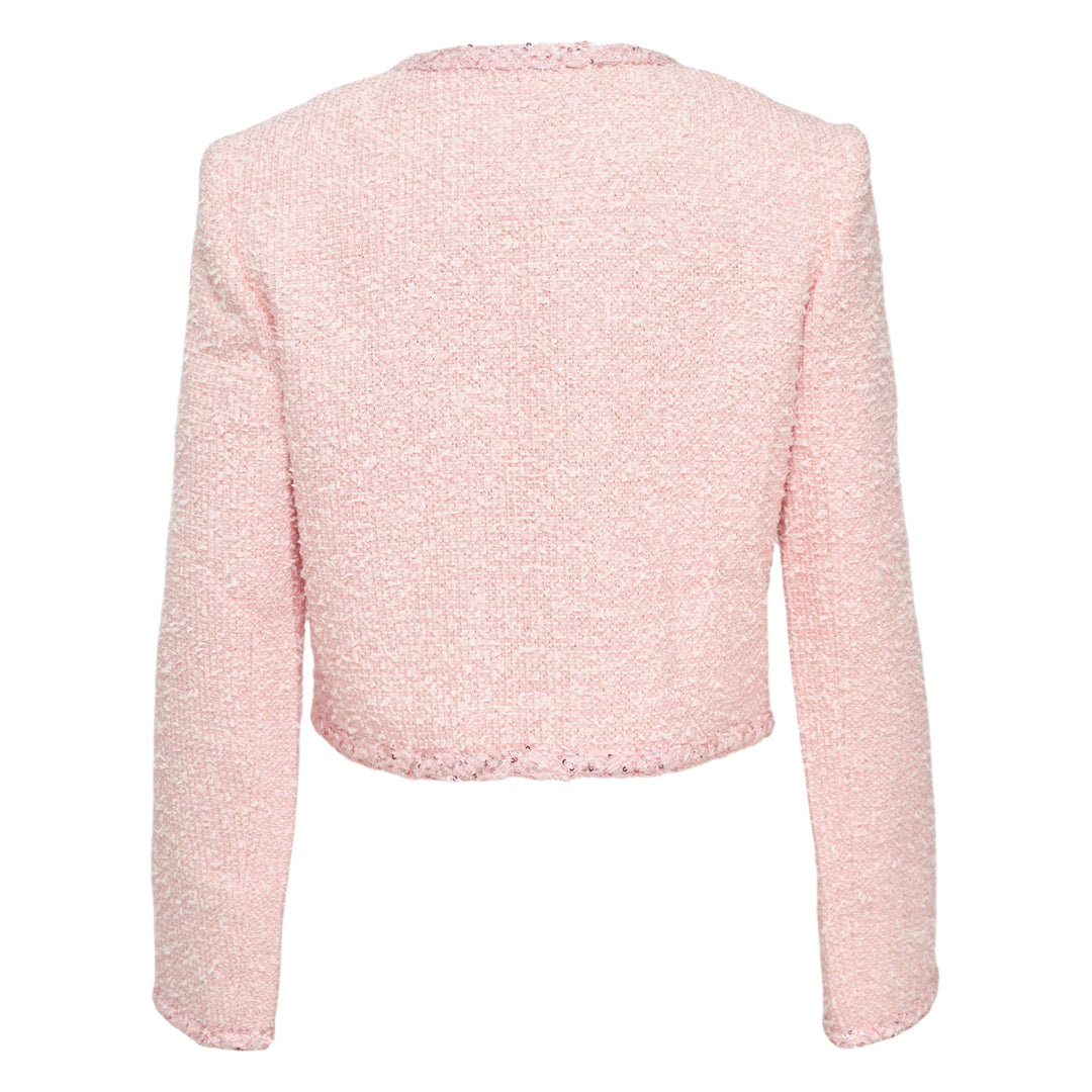 Pink Boucle Jacket