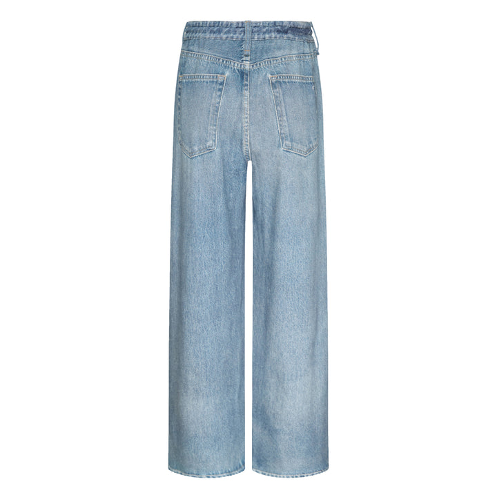 Miramar Drawcord Wide Leg Jeans