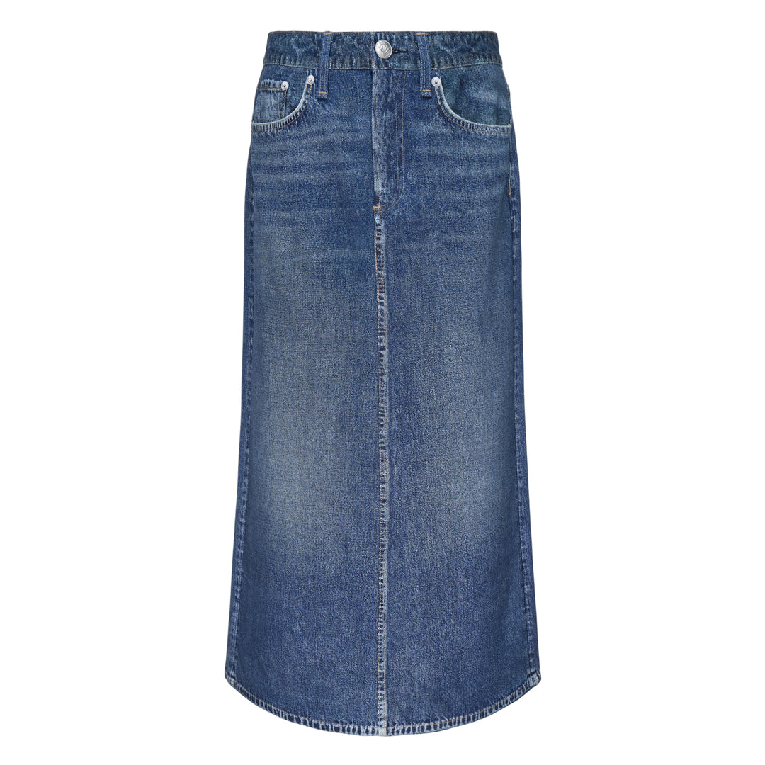 Miramar Denim Midi Skirt