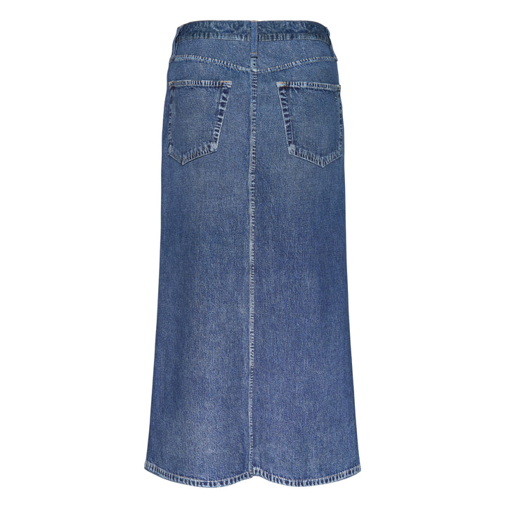 Miramar Denim Midi Skirt