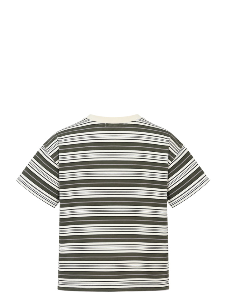 Kelly Stripe Boxy Jersey Tee
