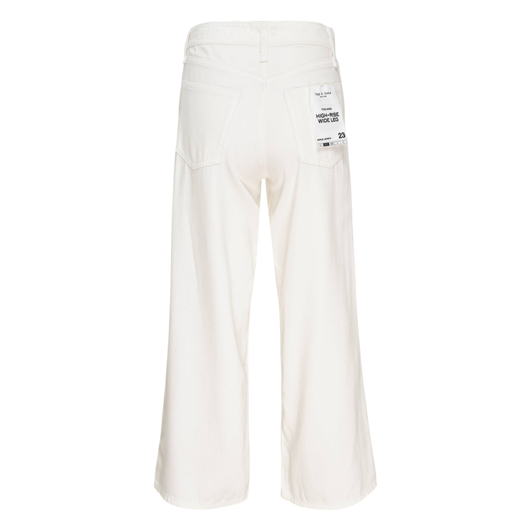 Ankle Wide Jeans