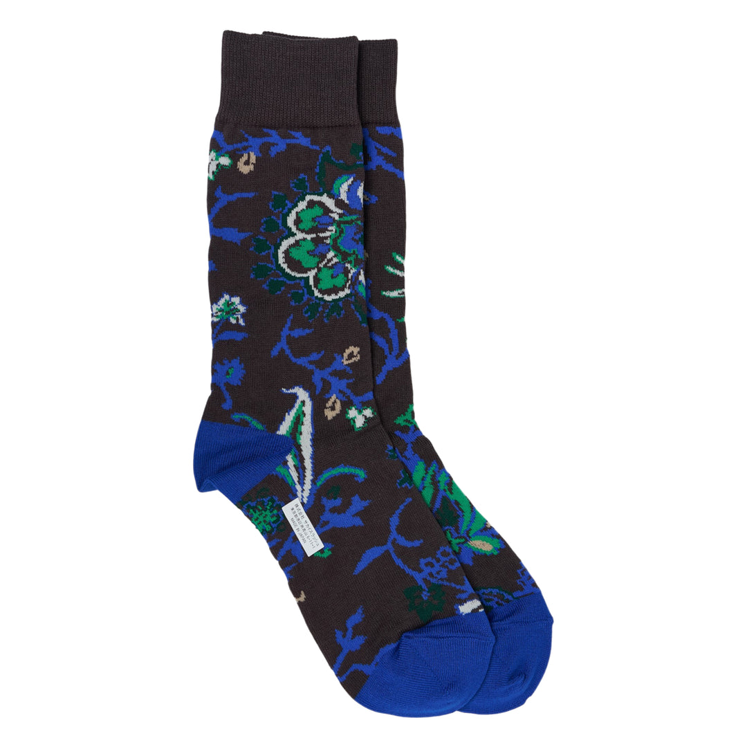 Floral Knit Socks