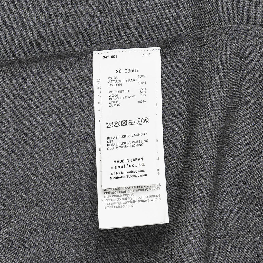 Suiting Nylon Twill Shirt Jacket
